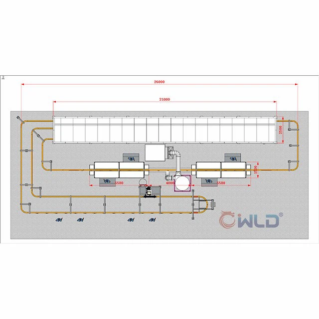 Automatic Powder Coating Line For Fan Cover
