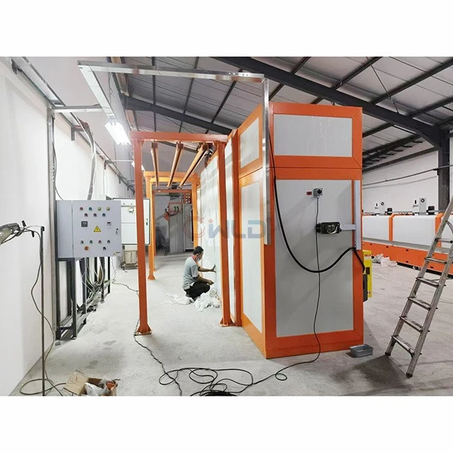 Manual Powder Coating Spraying Line For Sale Indonesia