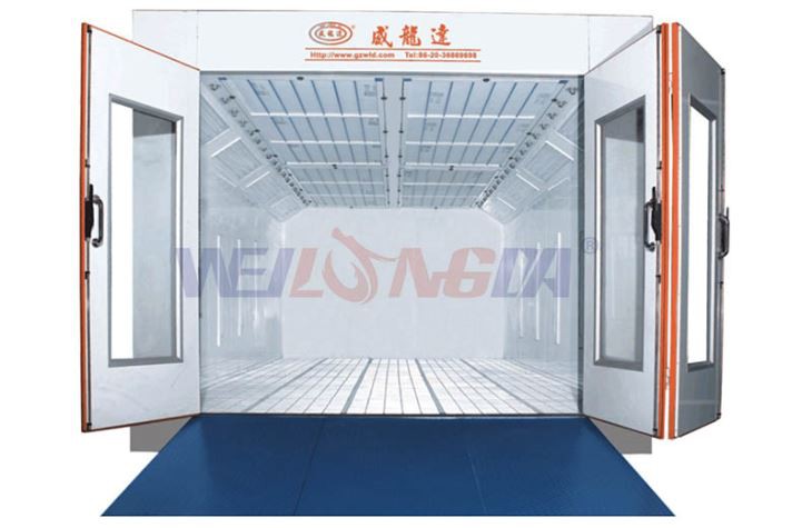 Auto Repair Shop Waterborne Paint Car Paint Booth